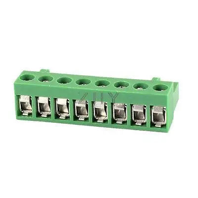5 08 мм Шаг 8Pin подключаемый Тип Монтаж на печатной плате винтовой клеммный блок