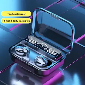 

TWS M16 Semi-in-Ear Bluetooth 5.1 Sport Earphone with Charging Box Stereo Earbud