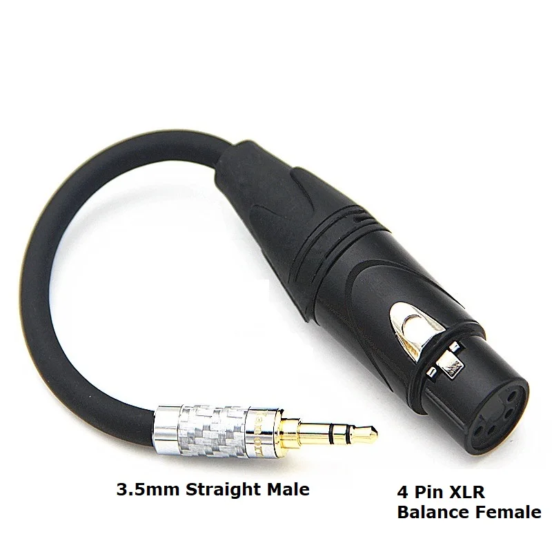T1 t5p 4 pinos xlr equilíbrio fêmea