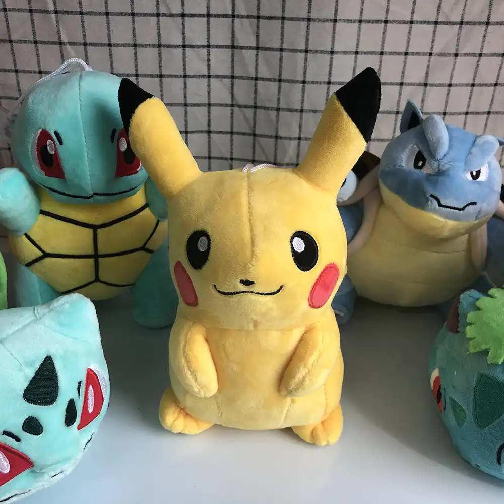 アニメpokemoned Pikachuedフシギダネlaprasヒトカゲpsyduckゼニガメぬいぐるみぬいぐるみ子供のための Movies Tv Aliexpress