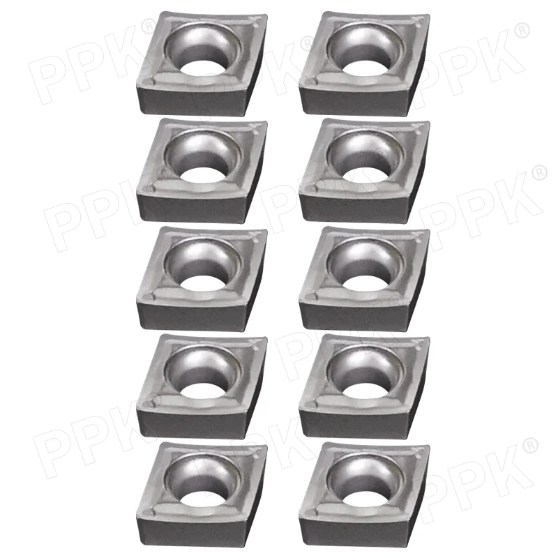 

10PCS CNC turning tools a box of ten blades / CCMT060204-SM