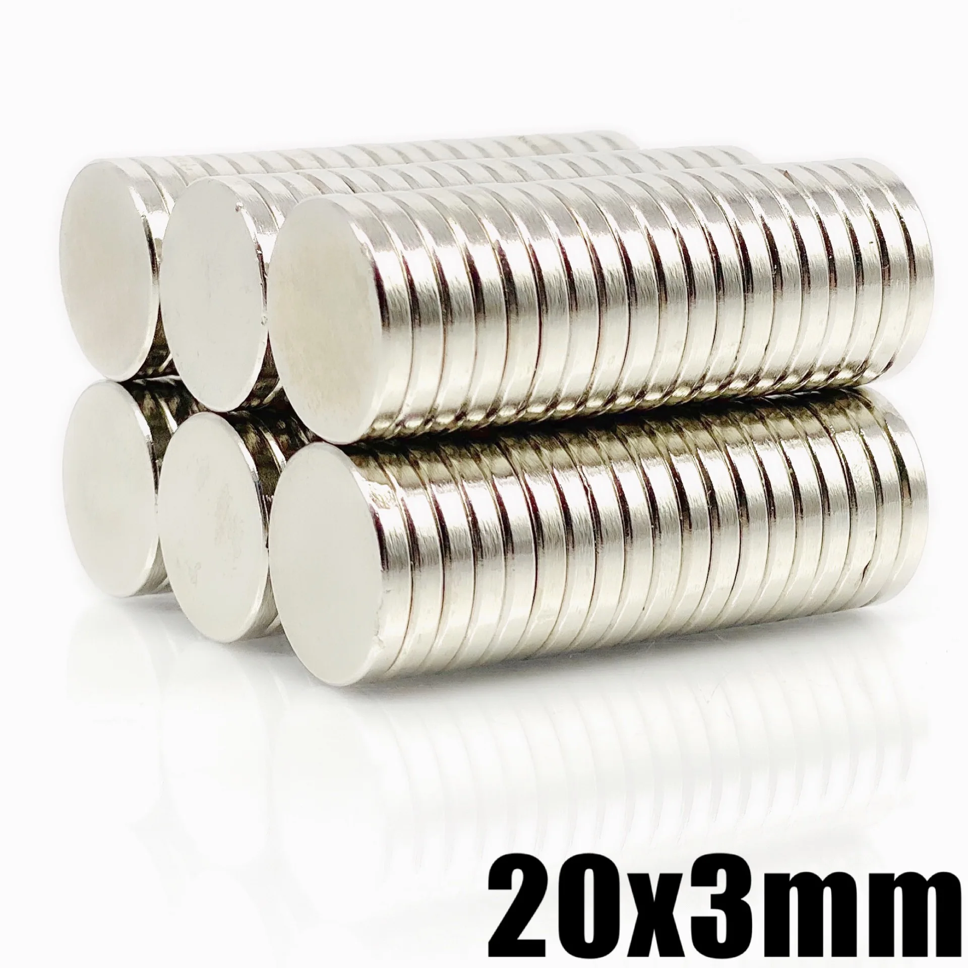 Magnets 20x3 mm Neodymium Disc very strong large round magnet 20mm dia x 3mm 