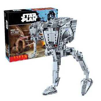 

IN Stock 05066 Series The Rogue One AT-ST Walker Set Educational Bricks Toys Compatible with Buiding Blocks Star Wars 75153
