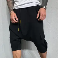 Breathable Shorts Men Casual Shorts Summer Joggers Shorts Men Drawstring Harem Pants Shorts Fifth Pants Mens Shorts short homme 2