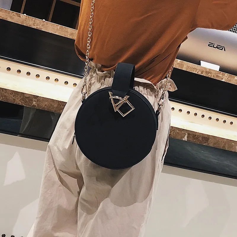Модные велюровые Круглые Женские сумки дизайнерские цепи сумки через плечо puxury искусственная кожа Сумка через плечо Маленькие бархатные кошельки