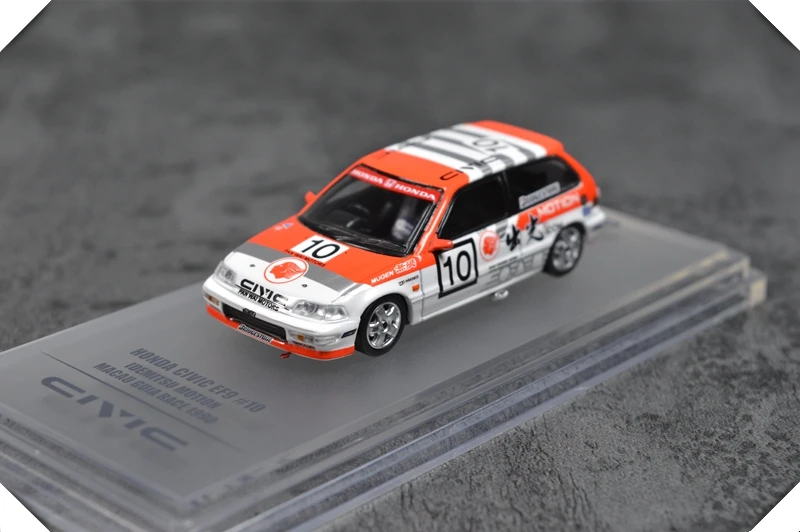 

1:64 scale model car alloy diecast CIVIC EF9 simulation vehicle Miniature Scene Static exquisite for desk collection gift
