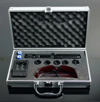 

Most Powerful 100000mw 100W 450nm High Power Blue Laser Pointers Flashlight Burn Match Candle Lit Cigarette Wicked LAZER To