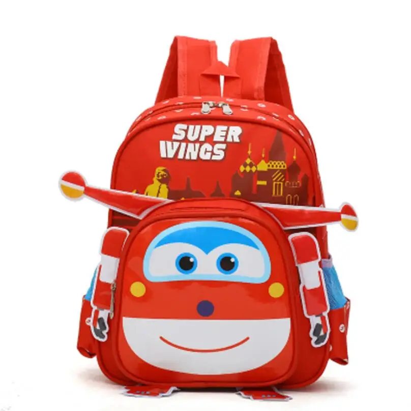 

New Fashion Cartoon Super Wings Cute Kid School bags 3D Style Children Backpacks Kindergarten girls boys baby backpack