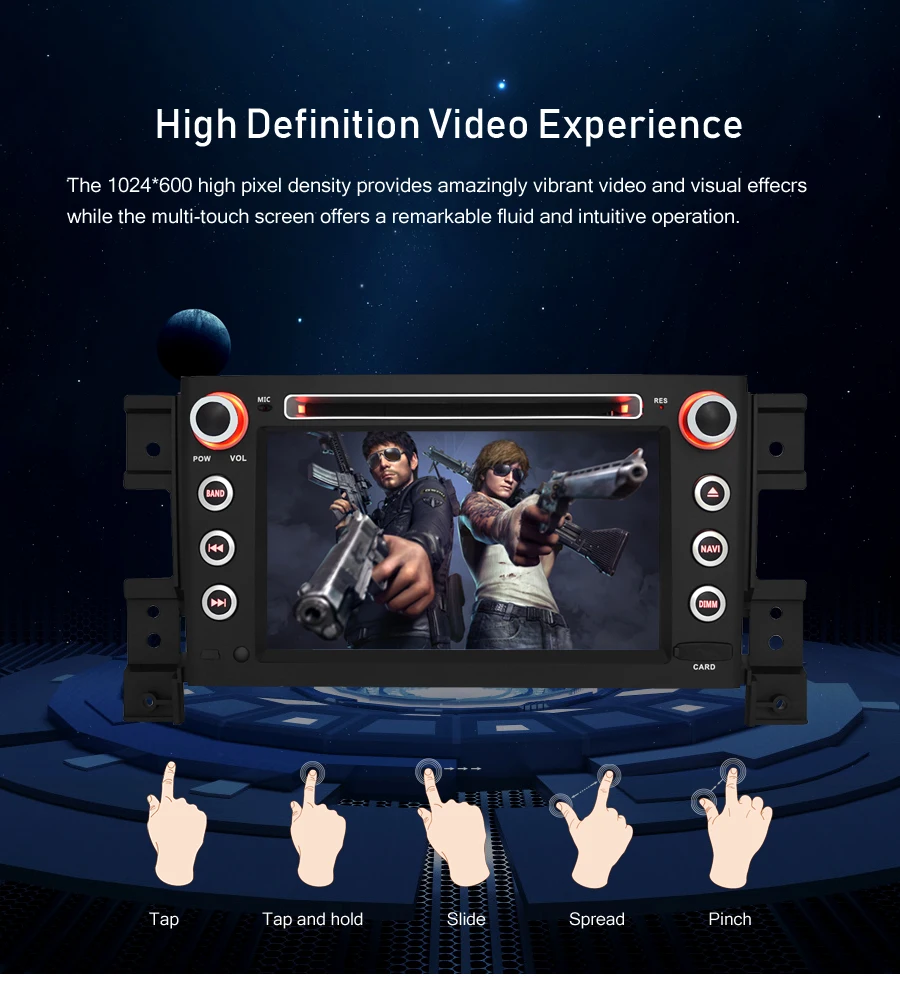 Sale Android 9.0 Car Radio DVD Navigation Player For Suzuki Grand Vitara 2006 2007 2008 2009 2010 Audio GPS Multimedia Video Stereo 2