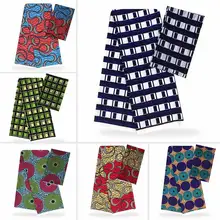 Натуральная шелковая ткань Африканская шелковая восковая шелковая шифоновая ткань 2+ 4 ярдов африканская ткань Дубай кружевная африканская восковая ткань для patchwork ворка YB02