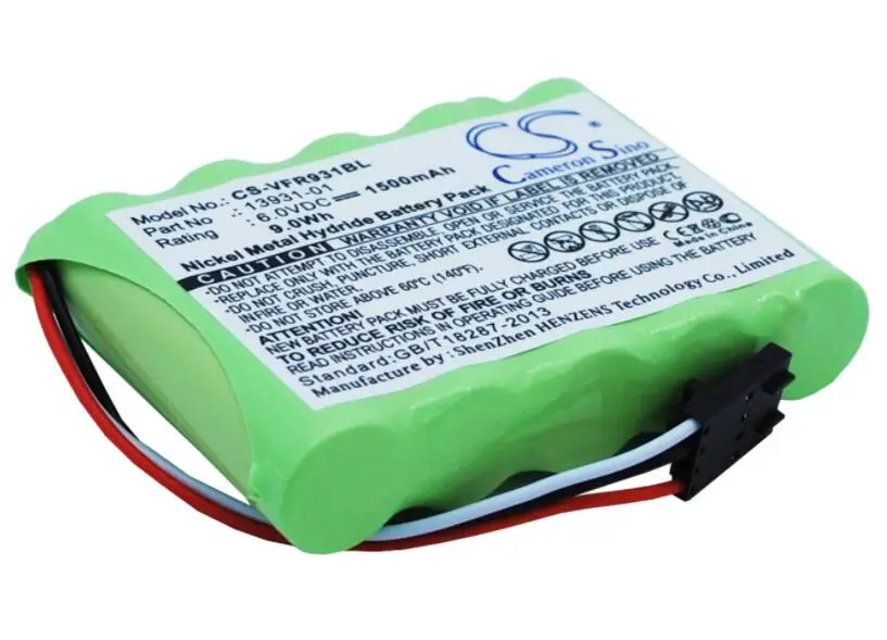 Cameron sino 1500mah аккумулятор для VERIFONE Ruby Console 13931-01 платежная Клеммная батарея