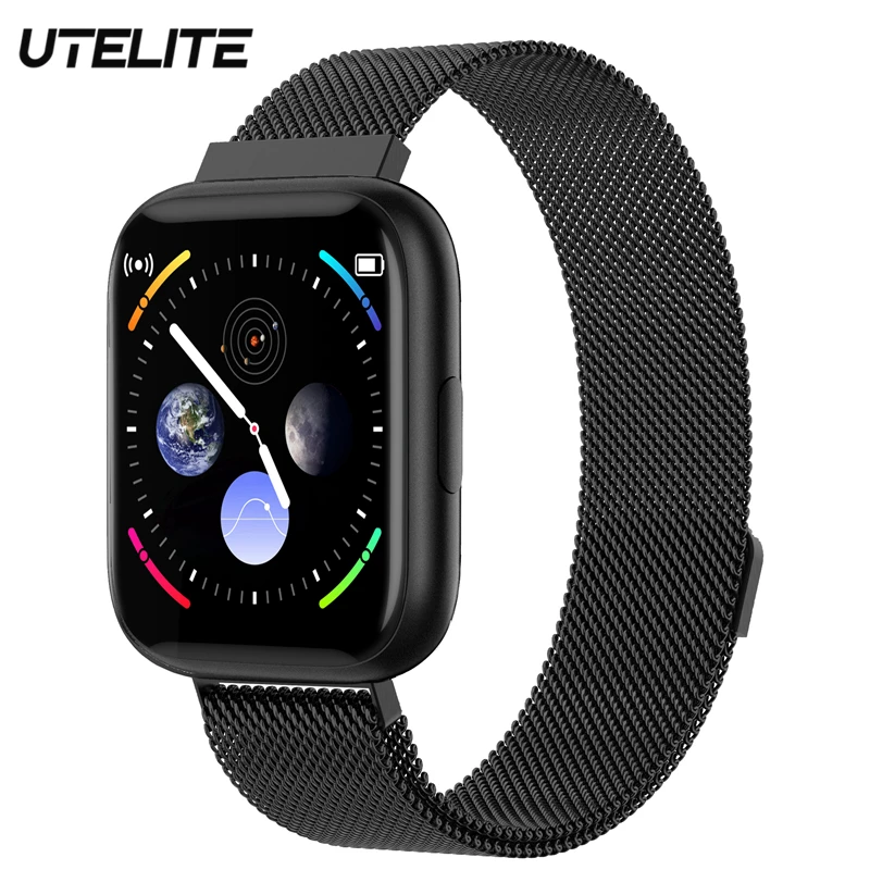 

UTELITE P6 Smart Watch Men Women pk P70 P80 Heart Rate Monitoring IP67 Waterproof Sport Fitnees Tracker Watches for Apple Xiaomi