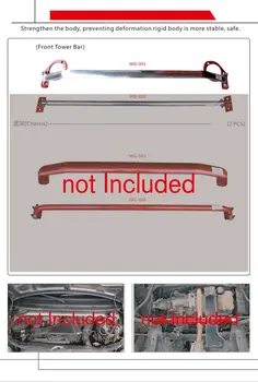 

Wotefusi New Car Front Upper Strut Tower Bar Brace For Suzuki Wagon R 2007