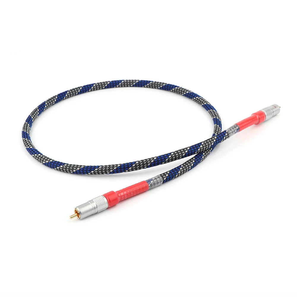 8N OFC ортофон Hifi коаксиальный кабель Высокое качество DAC 75ohm hifi Цифровой RCA кабель|rca