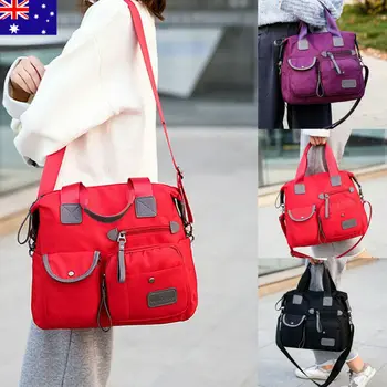 

AU Women Nylon Waterproof Handbag Shoulder Bag Tote Satchel Purse Messenger New
