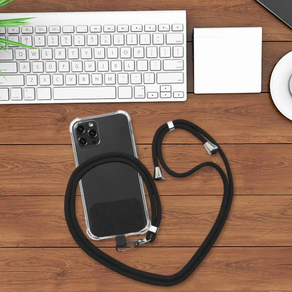 Phone Lanyard Adjustable Detachable Neck Cord Lanyard Strap For Mobile