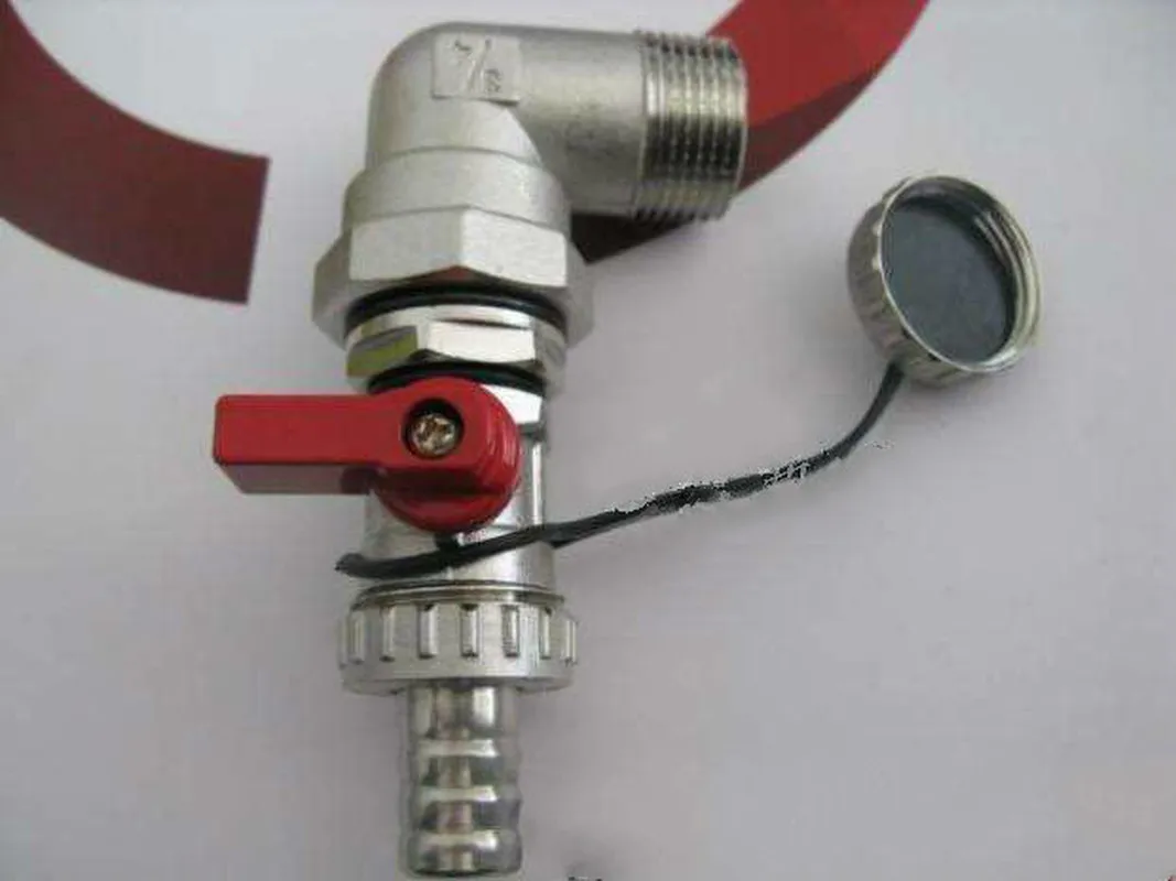 Выпускной клапан угловой дренажный клапан радиатора латунный дренажный клапан на водонагреватель DN15/DN20/DN25