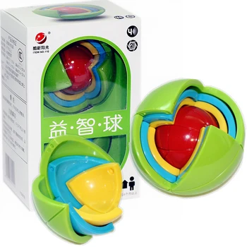 

3-D Intelligence Ball Three-dimensional Assembly of Children's Intelligence Toys 4-6-7-10 Years Old Men's Intelligence Developme