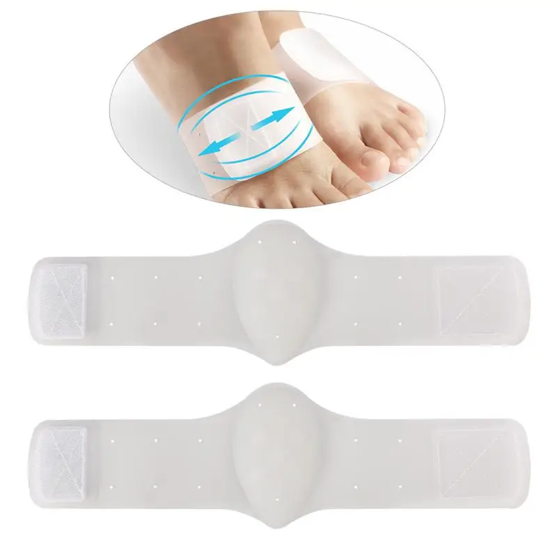 1 Pair Durable Practical Comfortable Arch Support Flat Feet Pads Bandage Cushions Band Pads Insoles for Shoes
