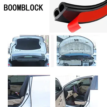 

B Shape Car Door Seal Strips Sound Rubber Sticker For Ford Mondeo mk4 Focus 2 3 mk3 Fiesta mk7 Ranger Fusion Kuga Ka Accessories