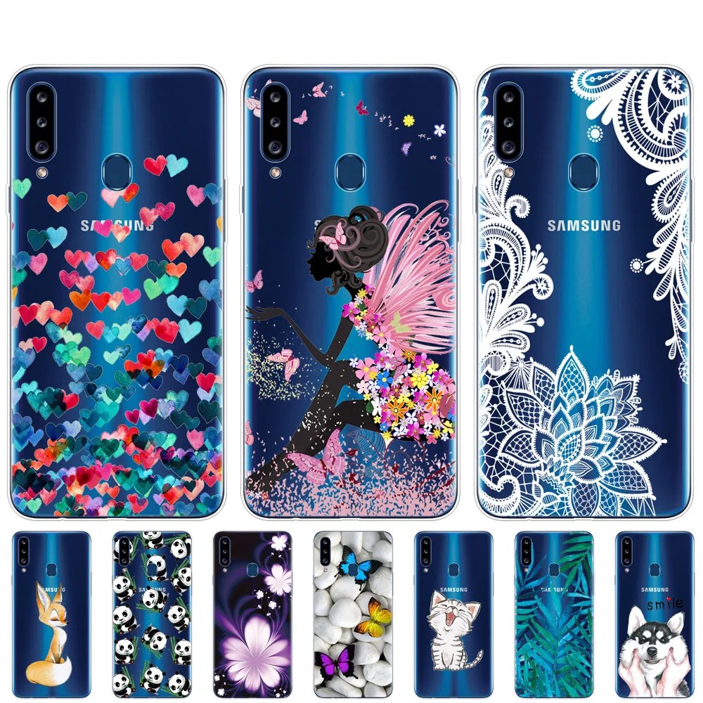 

Case For Samsung Galaxy a20s Case Silicon Bumper For Samsung A20s A 20s a207 SM-a207f Cover Soft Fundas Transparent bumper