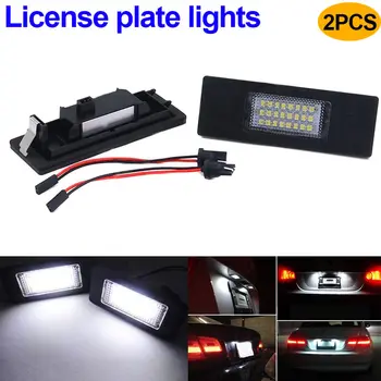 

Car LED License Number Plate Light No Error 24 Leds Trunk Lamp for BMW E81 E87 E63 E64 E89 Z4 F20 F21 Car Styling