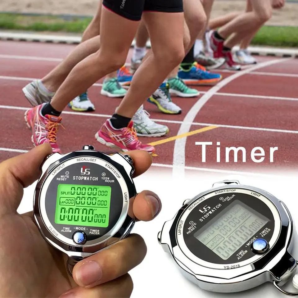 running stopwatch