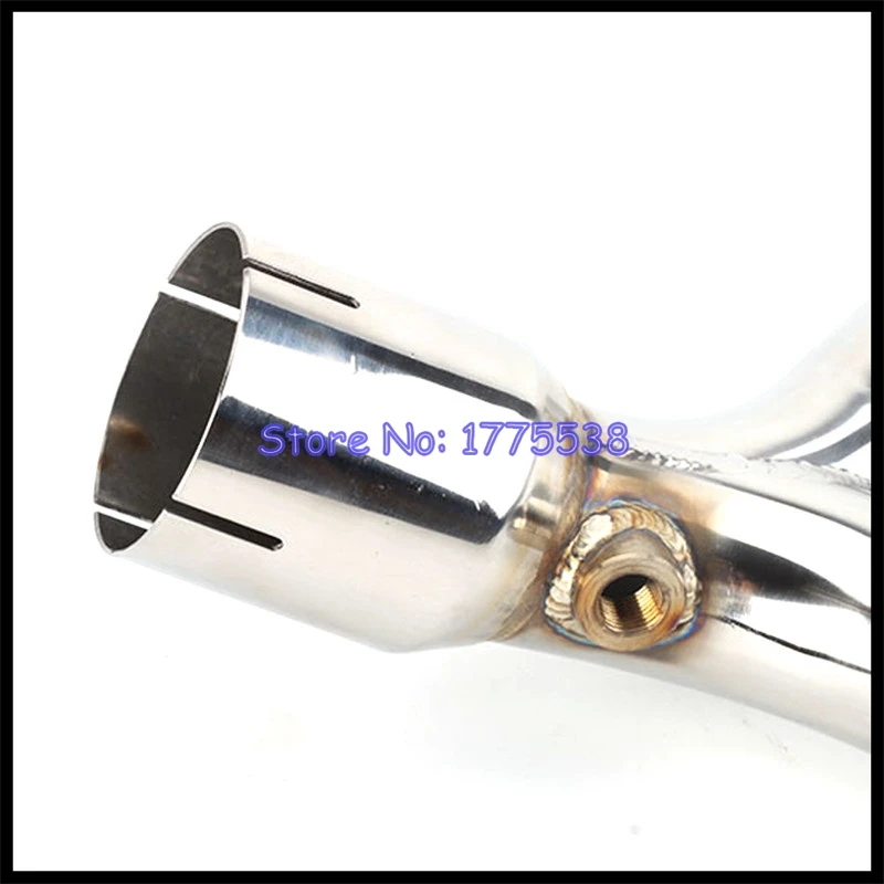 For Suzuki GSXR1000 GSX-R1000 2009-2011 K9 Y Type Middle Link Pipe Motorcycle Exhaust Silencer Muffler Connect Pipe for GSXR1000 - Image 3