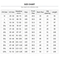 Plus Size 7XL 8XL 9XL 10XL Men's Harem Jeans 2023 Autumn New Fashion Casual Elastic Waist Denim Pants Streetwear Trousers Male 2