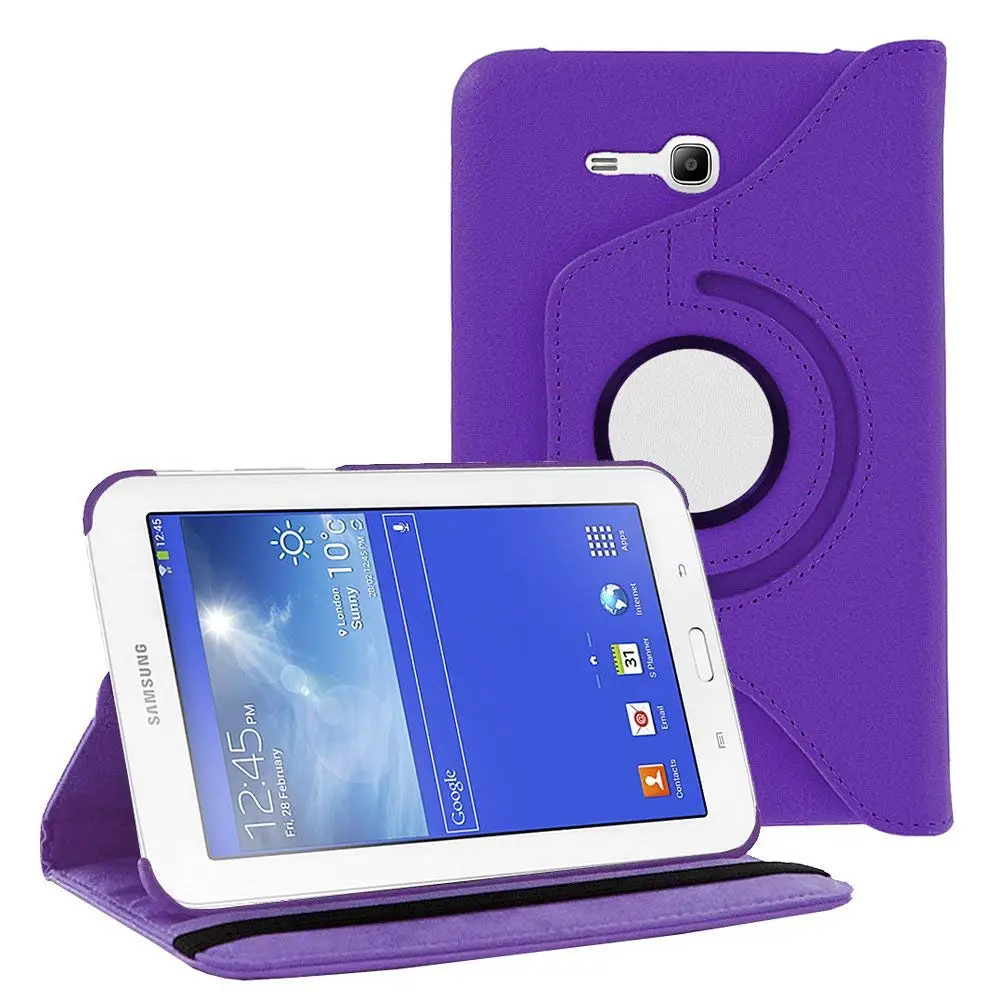 Чехол для Galaxy Tab E 7 0 Lite SM-T113 360 градусов вращающийся держатель чехол Samsung Tab3 &quotT110 T111