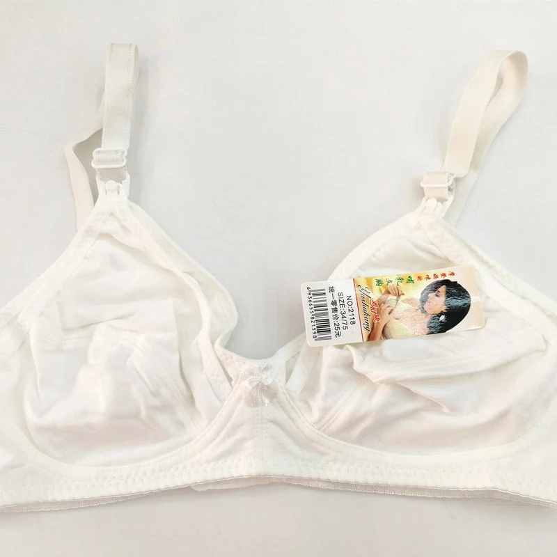 Nursing Bras Maternity Breastfeeding Pregnant Bra Cotton Underwear 36-42 4