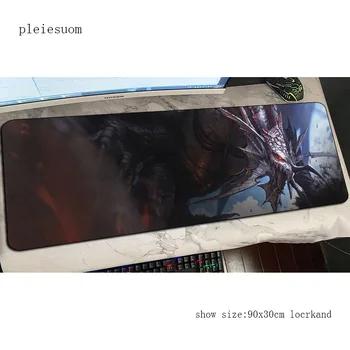 

lineage 2 mouse pad 900x300x4mm Computer mat High-end gaming mousepad large hot sales padmouse keyboard games pc gamer desk