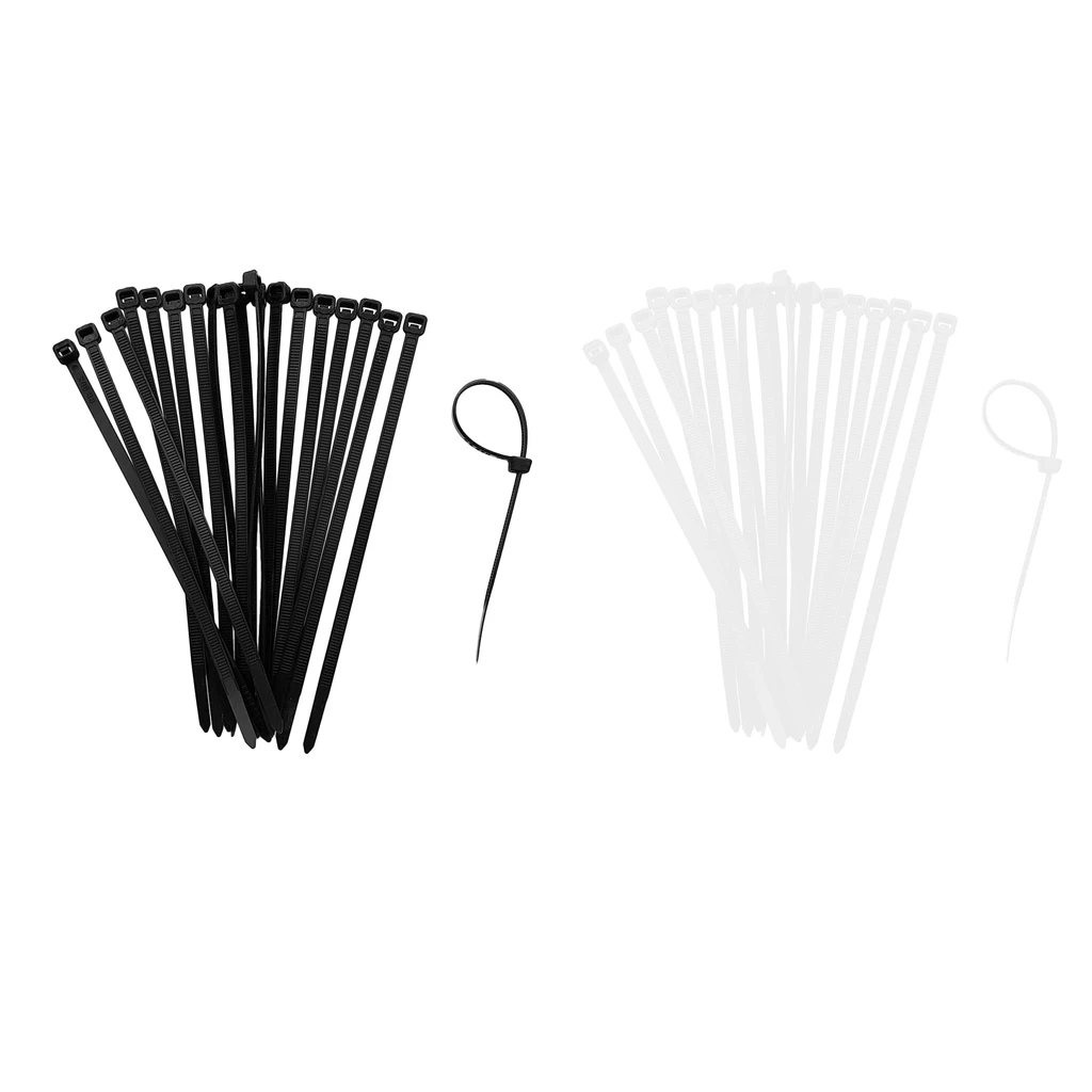 20Pcs Heavy Duty Cable Ties Nylon UV Resistant Long and Wide Extra Large Zip Wire Wrap Strap