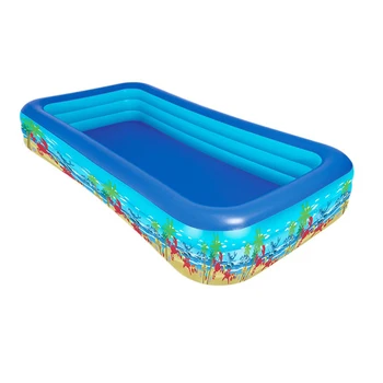 

Plastic Children's Inflatable Swimming Pool Outdoor Large-Scale Indoor Residential Thickened PVC Baby Swimming Pool Kiddie Pool