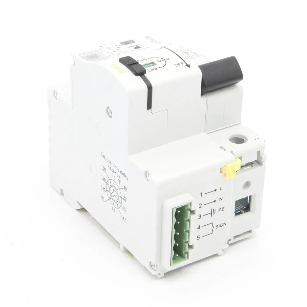 Matismart MT51RA повторный выключатель 1P mcb 63a с контролем сухого контакта