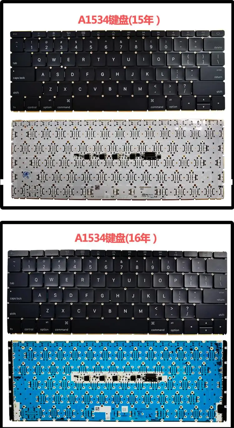 Teclado para Macbook Substituição do Teclado Original Novo Portátil Reino Unido ar 13.3 A1932 é Itália 2022 Mre82 Eua 17 Computador e Escritório