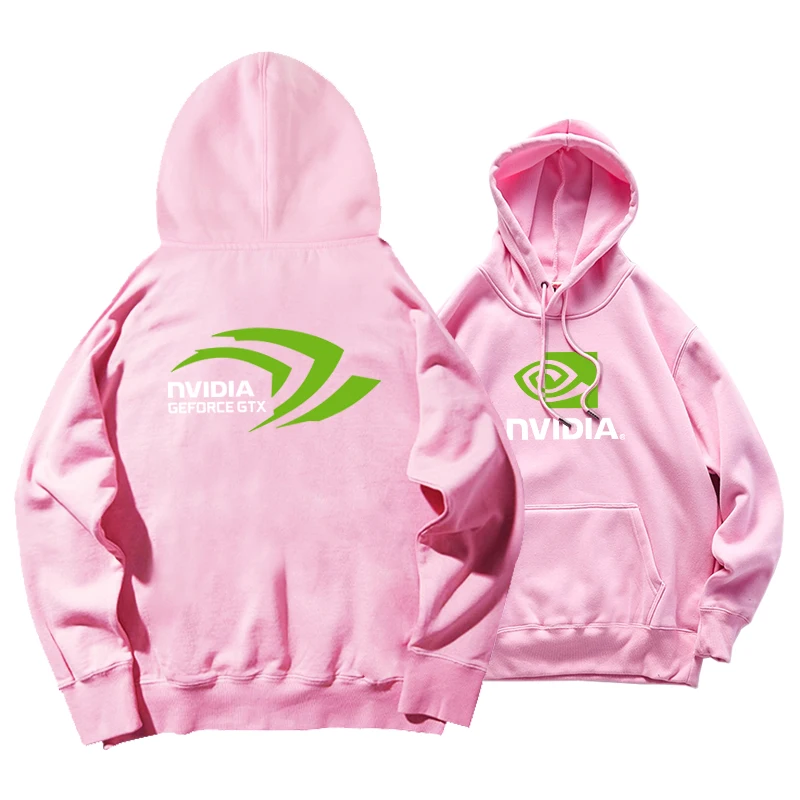  graphics Nvidia LOGO Print sweatshirts Hoodies Gamer clothing LOL CSGO fleece hooded