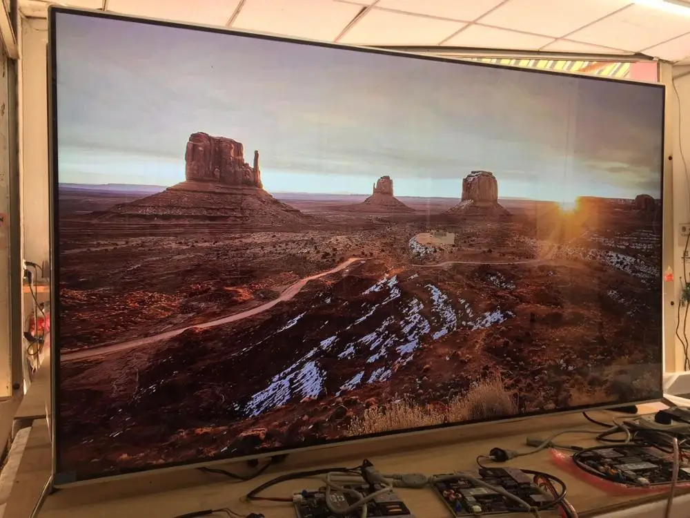70 &quotдюймовый ЖК монитор и android smart tv с функцией Dolby DVB T2 S2 Wi Fi bluetooth led tv|Телевизоры| |