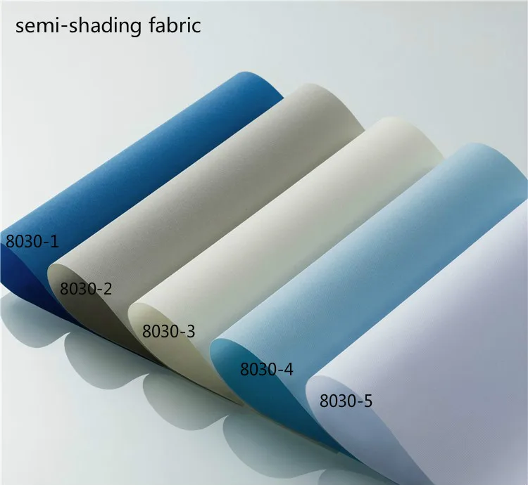 Polyester Blackout Fabric Roller Blinds For Office Project Roller Shade Manual Chain Control