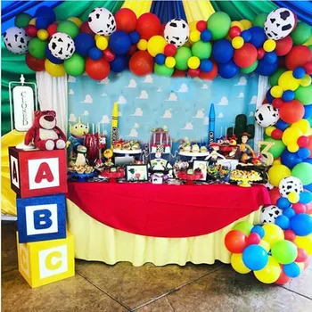 

Toy Cow Cartoon Latex Balloon Theme Party Birthday Balloon Arch Garland For Kids Birthday 1st 3rd 6th Baby Shower Decorations