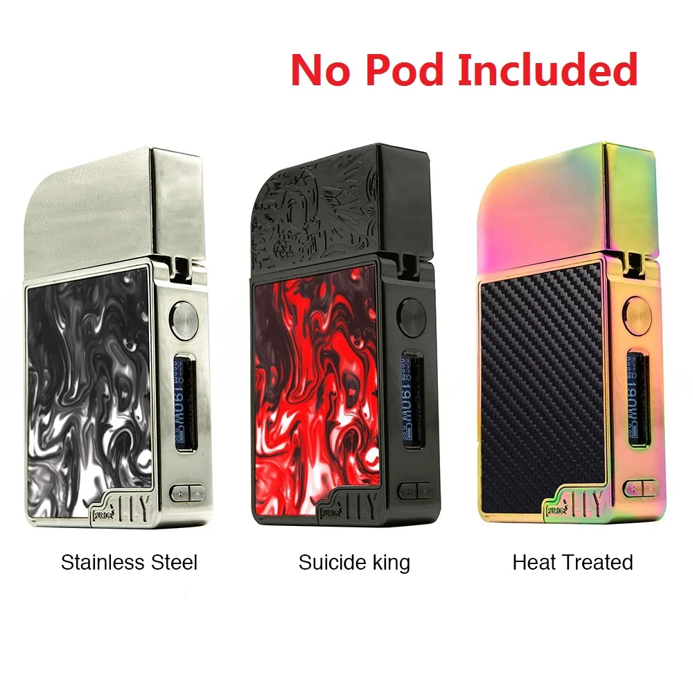 Heavengifts 950 мАч продувка моды Олли Pod TC батарея wi/Advanced TC/VW/VV режимы и 0,69 дюймовый oled-экран Pod vs Drag Nano/Vinci X