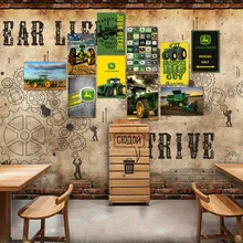 Винтажный декор для грузовиков, автомобилей, металлические знаки, фермерское хозяйство, сельскохозяйственные тракторы, плакат, настенная живопись, табличка для бара гараж; клуб, Декор