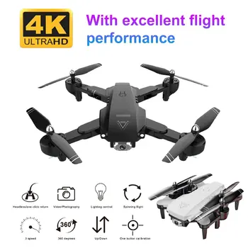 

A807 4K HD Folding Drone with Dual Camera Gesture Photo Remote Control Toy Machine Headless Mode Automatic Follow