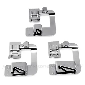  Hemming Foot Kit 6Pcs Hemmer Foot Sewing Machine Presser Foot  Hemmer for Brother Singer Janome Low Shank Sewing Machine Use Rolled Hem  Presser Foot