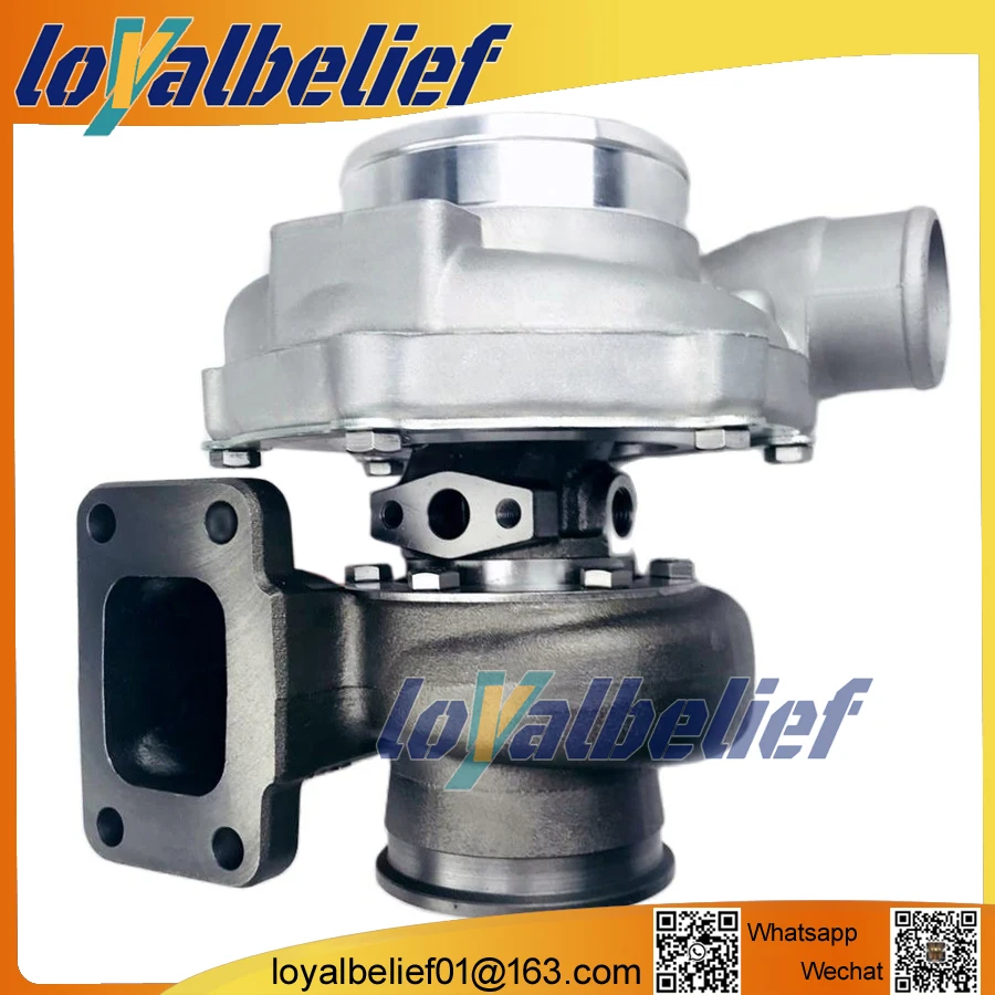Gtx3076R Gt3076R Turbo Con Ruota In Billetta Doppio Cuscinetto A Sfere In Ceramica 0.82 T3 Vband Turbocompressore
