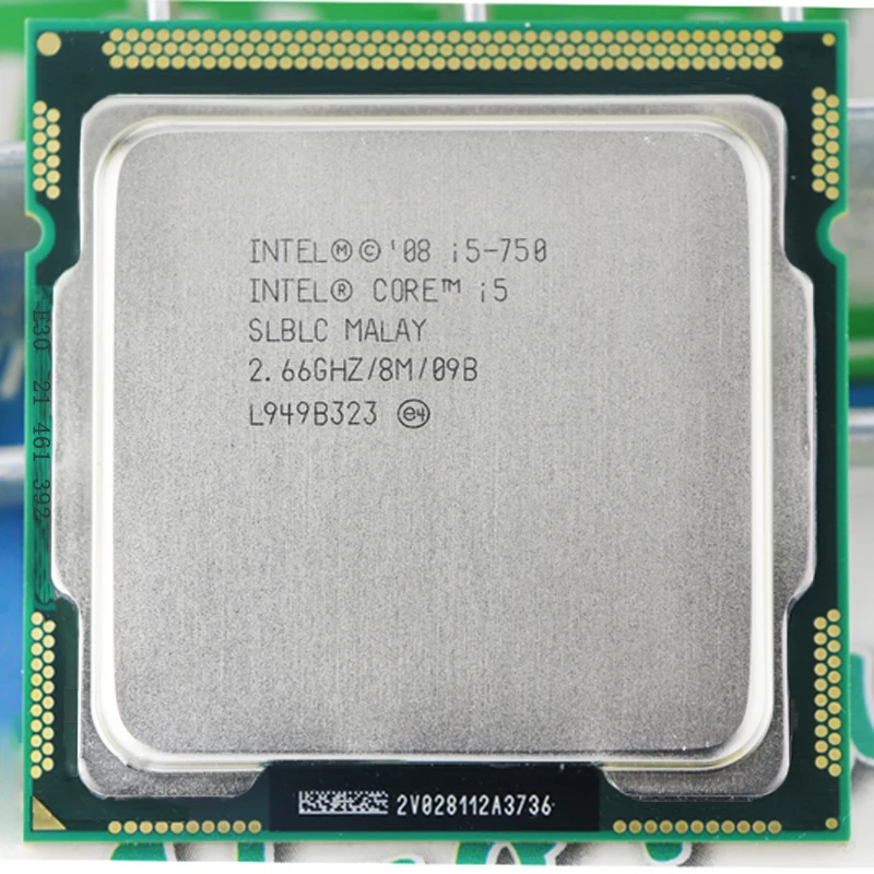 Процессор INTEL core 2 i5 750 оригинальный процессор (2 66 ГГц/8 Мб кэш-памяти/LGA1156) для