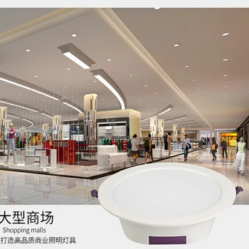 

Three Color Light Changeable LED Bulb LED Spotlight 15W 12W 10W LED Recessed ceiling lamp indoor living room LED Spot light lamp