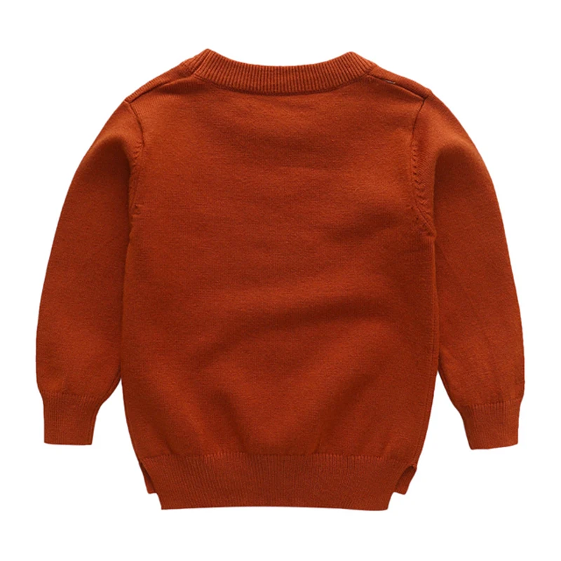 Детский трикотажный свитер с длинным рукавом на возраст 2 7 лет|Свитера| |