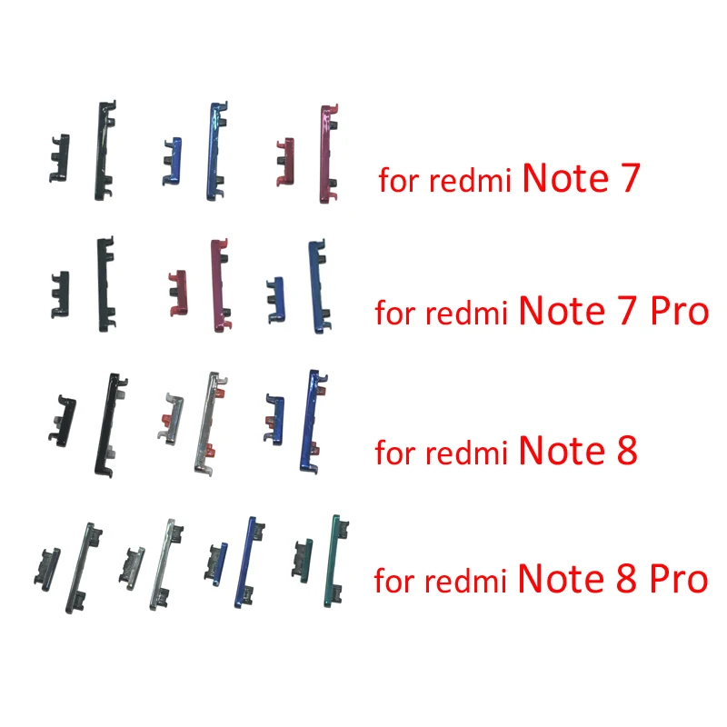 Кнопка включения и регулировки громкости для Xiaomi Redmi Note 7 Pro | Мобильные телефоны