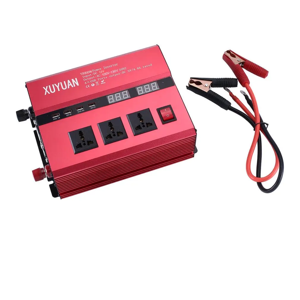 

10000W Solar Inverter USB LED Display AC/DC Sine Wave Converter3000W/4000W/5000W Solar Power Inverter LED Sine Wave Converter